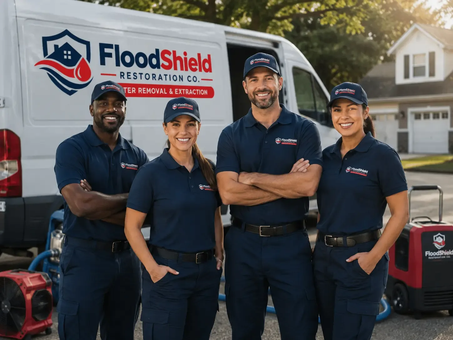 Flood Damage Restoration company in Merritt, MI